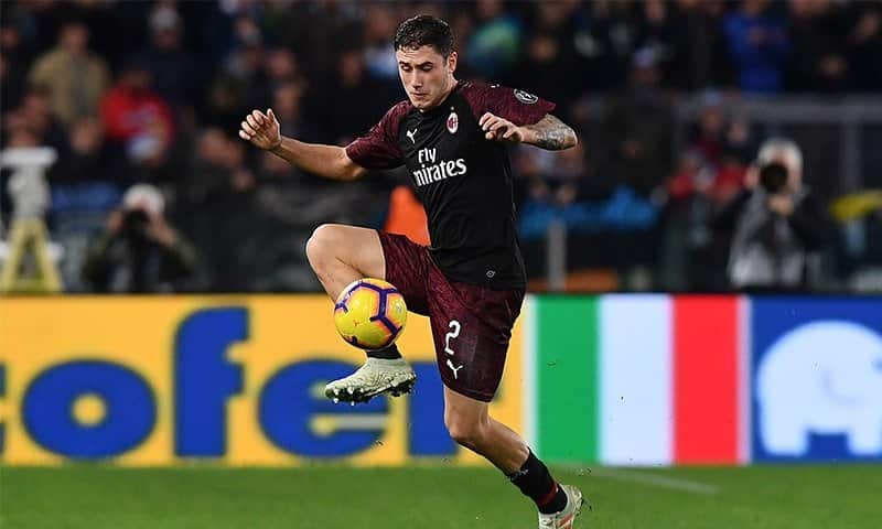 Milan, infortunio Calabria: il comunicato ufficiale del club