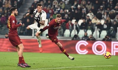 Juventus-Roma, numeri e statistiche: Mandzukic cinico, muro Manolas