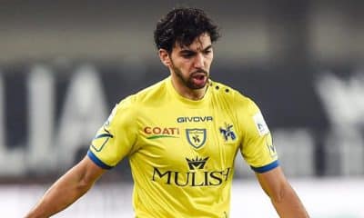 Chievo-Sampdoria, infortunio per Leris: al suo posto entra Hetemaj
