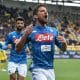 Frosinone-Napoli 0-2, le pagelle: Younes frizzante, record Mertens