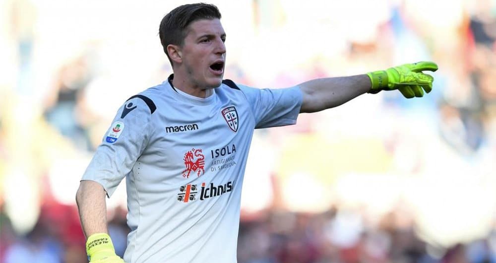 Cagliari, Cragno sempre pi&ugrave; leader: &egrave; il portiere con pi&ugrave; parate in Serie A