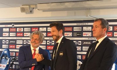 Sampdoria, Di Francesco si presenta: &ldquo;C&rsquo;&egrave; ambizione europea&rdquo;