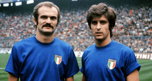 Sandro Mazzola Gianni Rivera Nazionale italiana