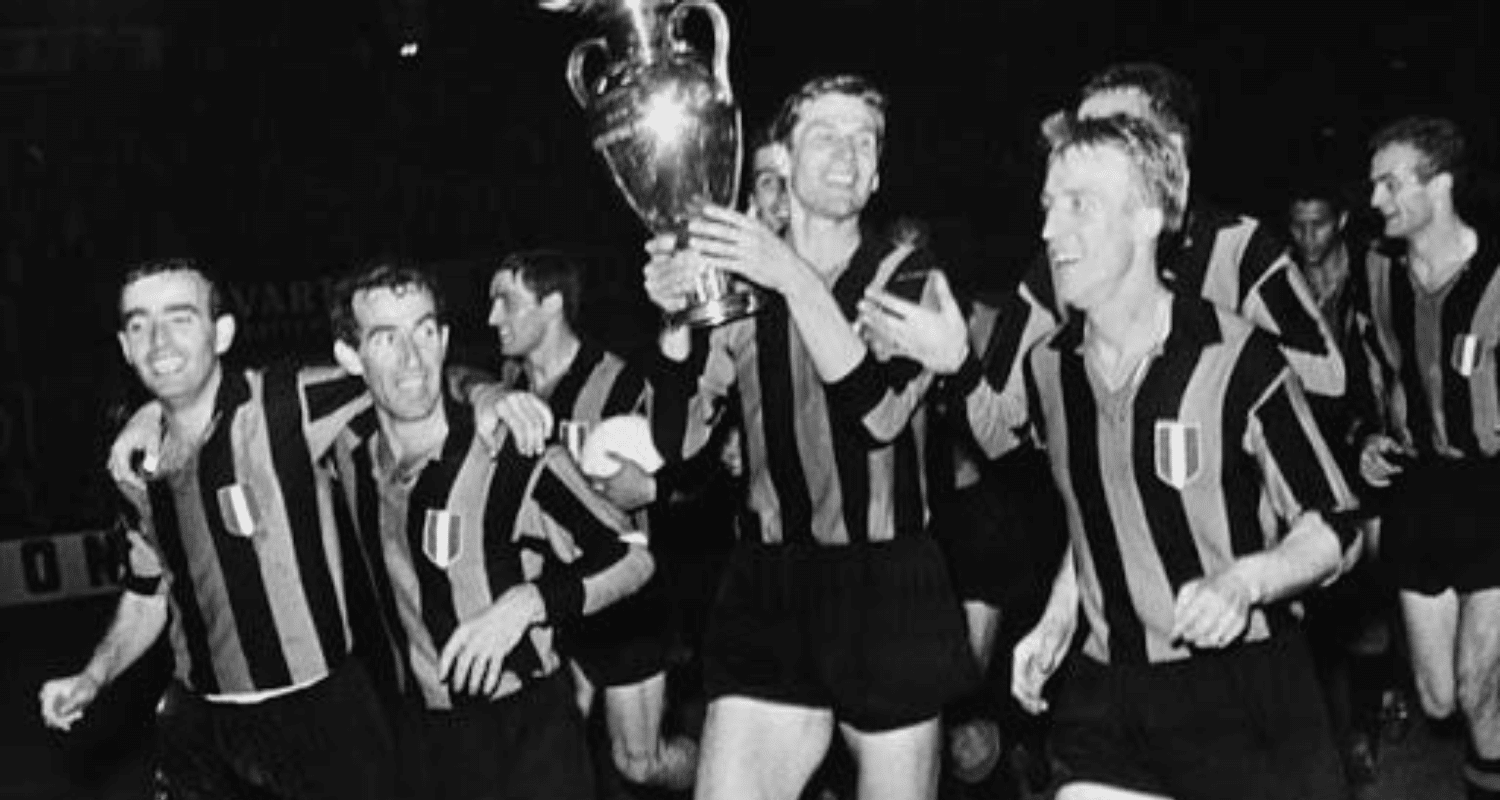 Festeggiamenti Inter Coppa dei Campioni 1963-64
