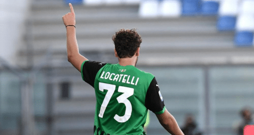 esultanza gol Manuel Locatelli Sassuolo