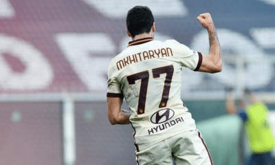 Mkhitaryan, una tripletta da sogno contro il Genoa: Roma e fantallenatori sorridono