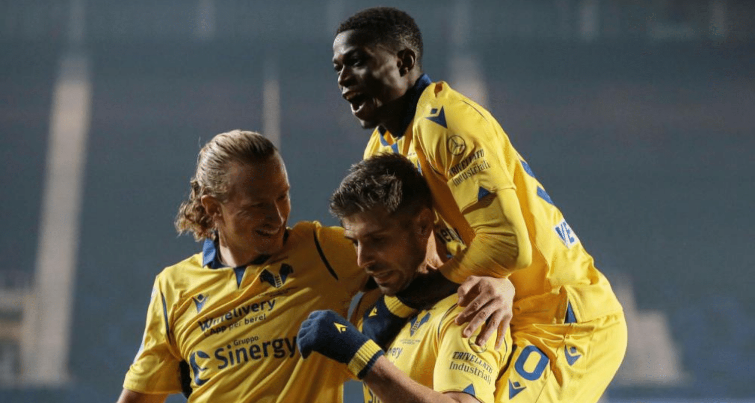 esultanza gol Miguel Veloso Verona