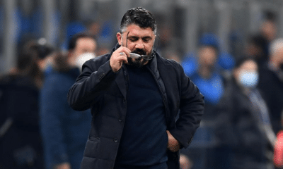 Juventus-Napoli, Gattuso amaro: &ldquo;Ci &egrave; mancata un po&rsquo; di fortuna&rdquo;