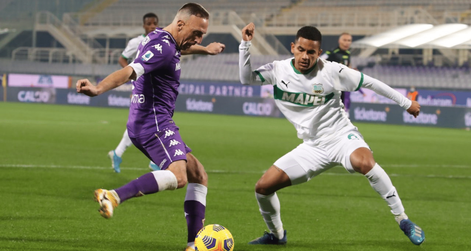 Fiorentina-Sassuolo 1-1 le pagelle: immortale Ribery, Caputo fuori condizione