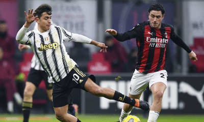 Milan, infortunio per Calabria: gara contro il Napoli a rischio