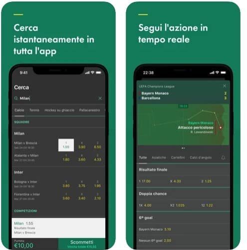 bet365 app scommesse