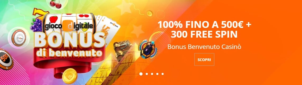 Gioco Digitale: Bonus Benvenuto e Promozioni
