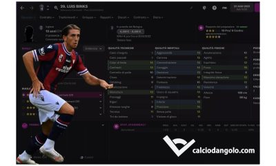 Luis Binks, il primo inglese della storia del Bologna