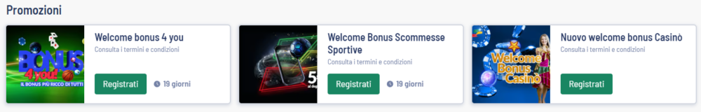 eurobet codigo promozionale