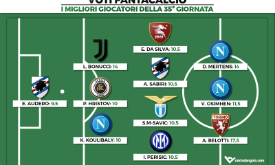 Voti Fantacalcio: I migliori giocatori della 35&ordf; giornata di Serie A 2021/2022