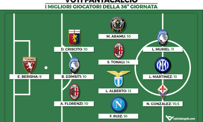 Voti Fantacalcio: I migliori giocatori della 36&ordf; giornata di Serie A 2021/2022
