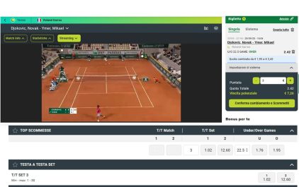 Sisal live streaming