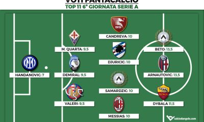 Voti Fantacalcio: la Top 11 della sesta giornata di Serie A 2022/2023