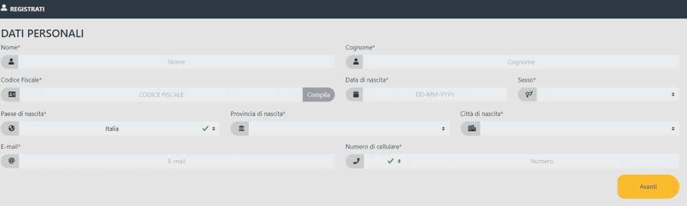 bonus benvenuto pepegol