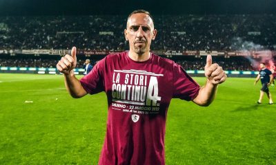 La bandiera di Bayern e Francia diventato leader alla Salernitana: l’addio al calcio di Franck Ribery