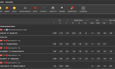 Fastbet live e sezione scommesse, il palinsesto completo