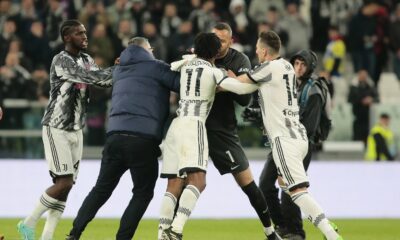 Caos Juventus-Inter! Il video del pugno di Cuadrado ad Handanovic