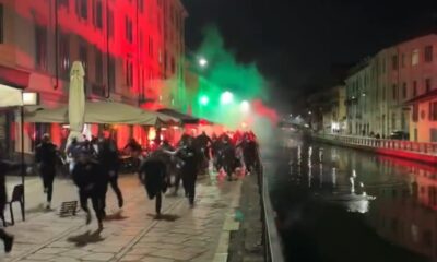 Milan-PSG, agguato degli ultras sui navigli: tifoso francese accoltellato, è in codice rosso