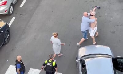 Spagna, “Mi hai fregato il giocatore al fantacalcio!”: il video della folle rissa in strada