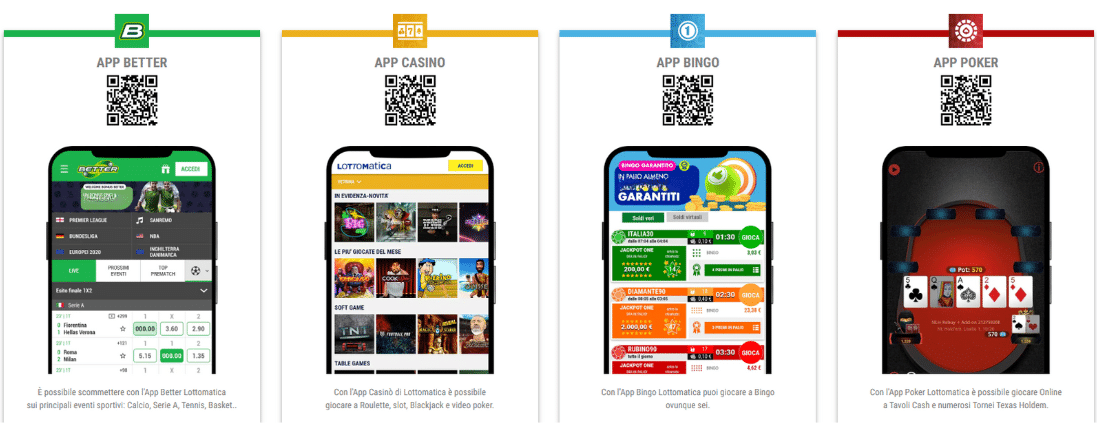 app mobile lottomatica Lottomatica app