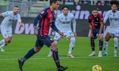 Cagliari, che guaio i rigori: terzo errore dal dischetto, la classifica&nbsp;piange