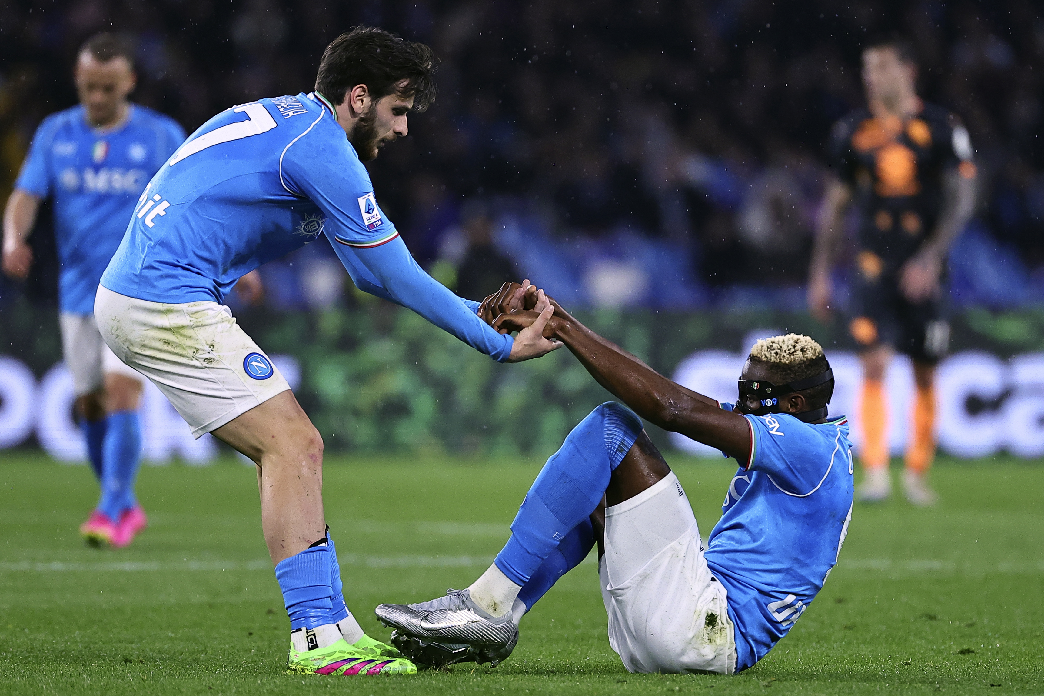 Napoli, caos infortuni: Osimhen a parte, Kvara stop! Chi gioca contro l’Atalanta