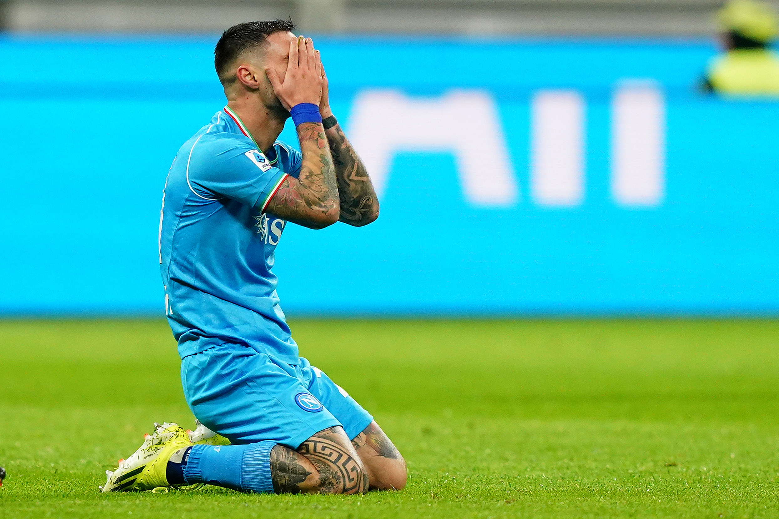 Napoli, infortunio in allenamento per Politano: la sensazione in vista del Frosinone