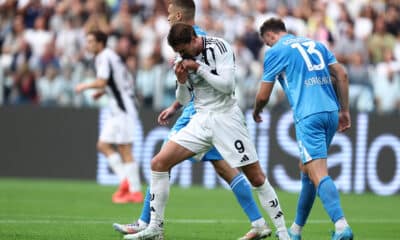 Juve-Napoli, perché Vlahovic fuori all’intervello? Le ragioni della scelta di Motta