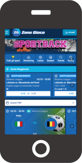 Scaricare e Installare la App Zonagioco