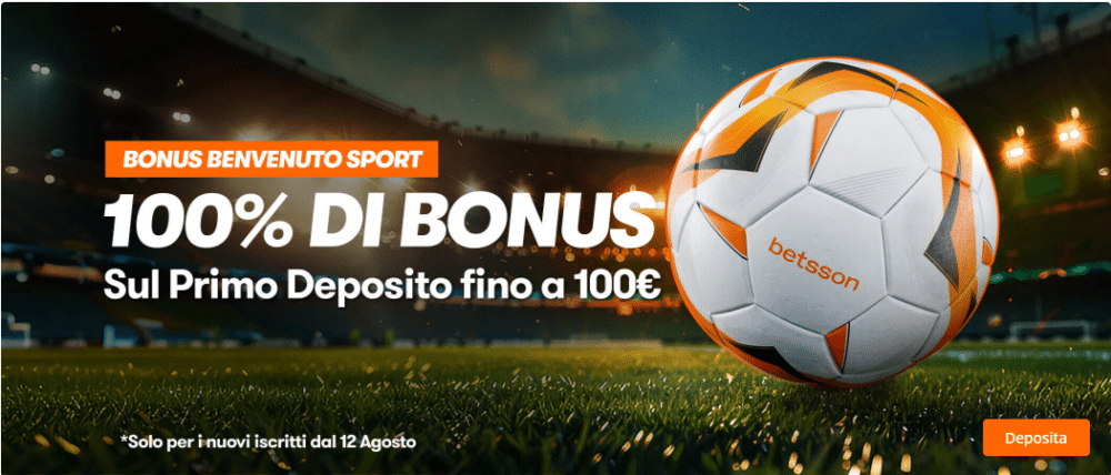 betsson bonus senza deposito