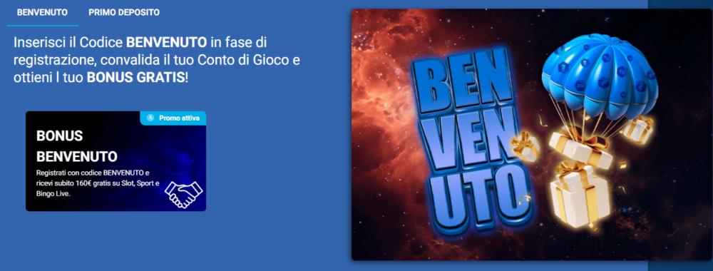 Zonagioco bonus benvenuto 