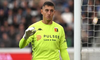 Genoa, infortunio serio per Gollini: quando rientra e quante partite salta