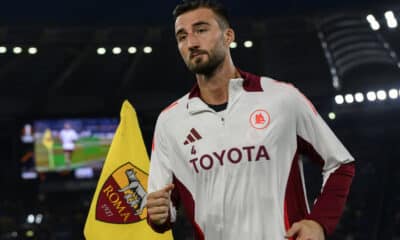 Roma, perché Angelino e Cristante sostituiti dopo 30′: cosa succede a Firenze