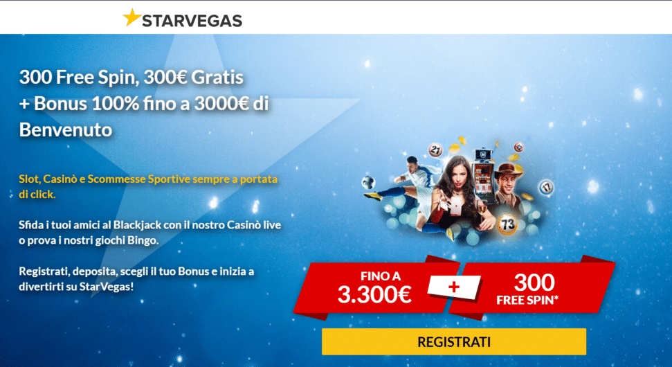 codice promozionale starvegas