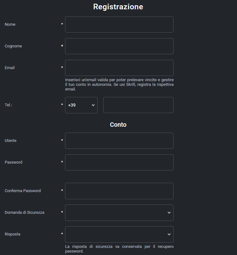 codice coupon planetwin
