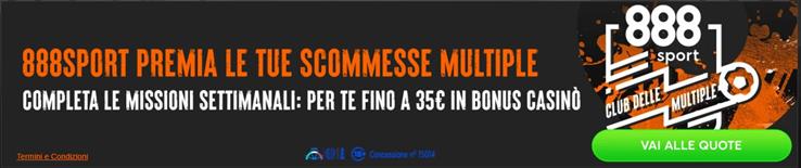 888 Sport recensione-Promozioni sportive