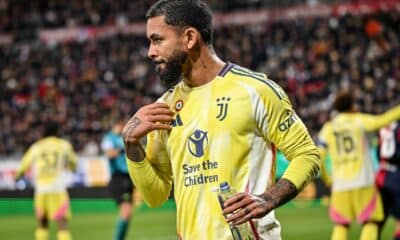Juventus, altro infortunio per Douglas Luiz: i tempi di recupero e quante partite salta