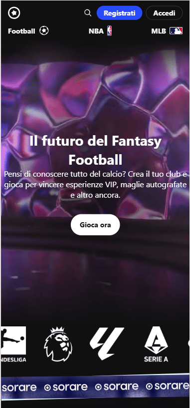 sorare come funziona