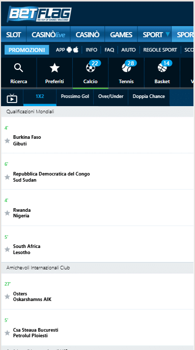 premium Betflag Casino tours bonus image