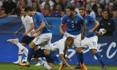 Francia-Italia 3-1, non basta Bonucci: troppo forti i blues