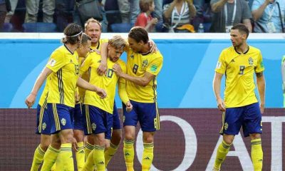 Mondiali 2018, Svezia-Svizzera 1-0: un&rsquo;invenzione di Forsberg decide il match