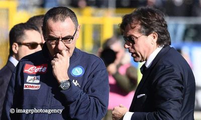 Napoli-Roma, Sarri: "Fatto una buona partita. Pensiero al gol di Dybala? Non si pu&ograve; dire"