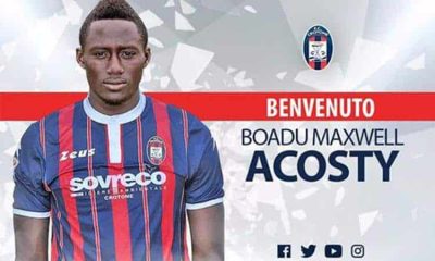 Crotone: ufficiale l’arrivo di Acosty dal Latina