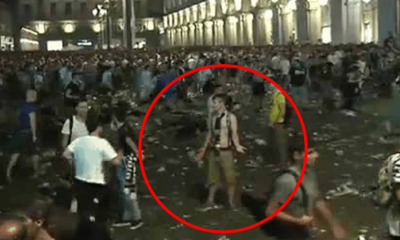Caos a piazza San Carlo, parla il ragazzo con lo zaino: “Calmavo la folla”