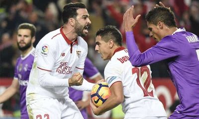 Siviglia, l’ex Milan Rami flirta con Pamela Anderson